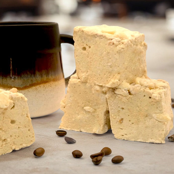 Marshmallow Frappuccino Caramel White chocolate - Marshmallowstore.nl