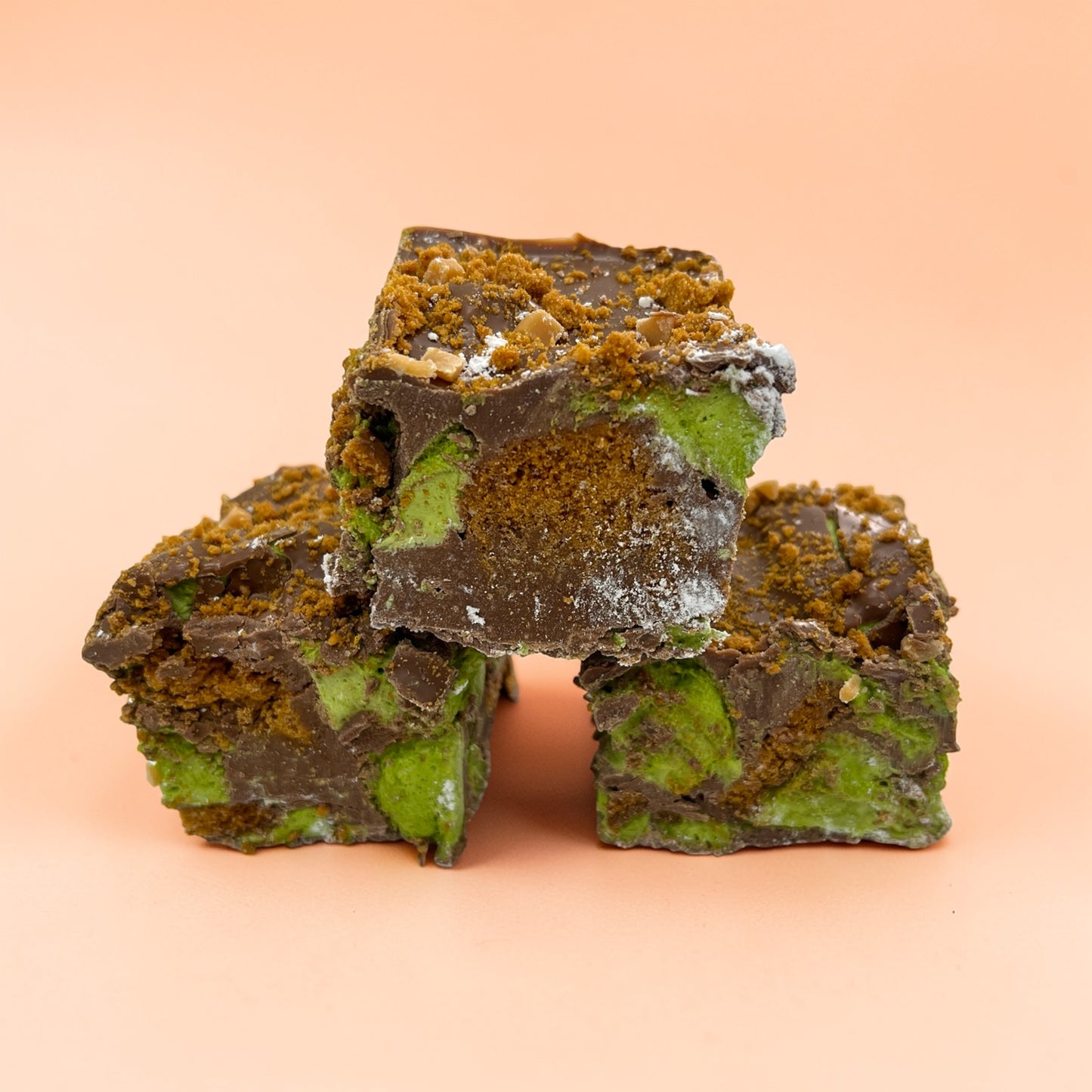 Rocky Road Biscoff, Apfel-Zimt & Karamell